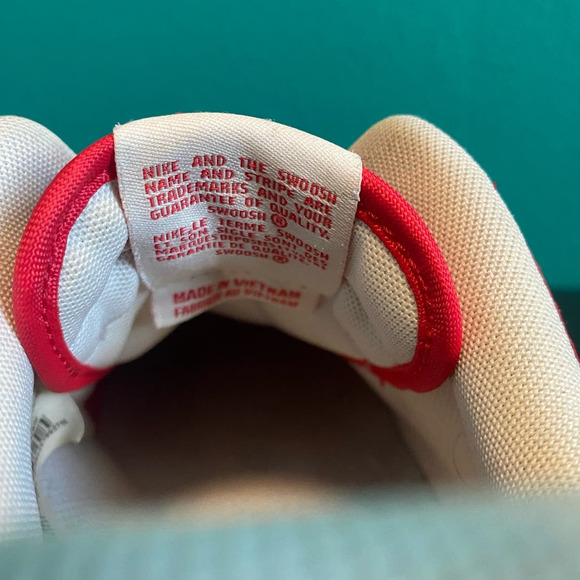 Nike Air Force 1 Red Dragon Sneakers 718152-606 Men's 9.5 - Picture 13 of 14